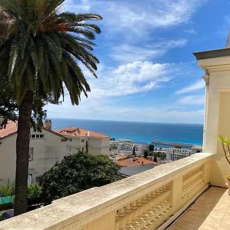 Palmeraie - Magnifique Appartement D'Epoque Avec Vue Mer 4 Personnes Avec Terrasse Le Port Nice Exteriér fotografie