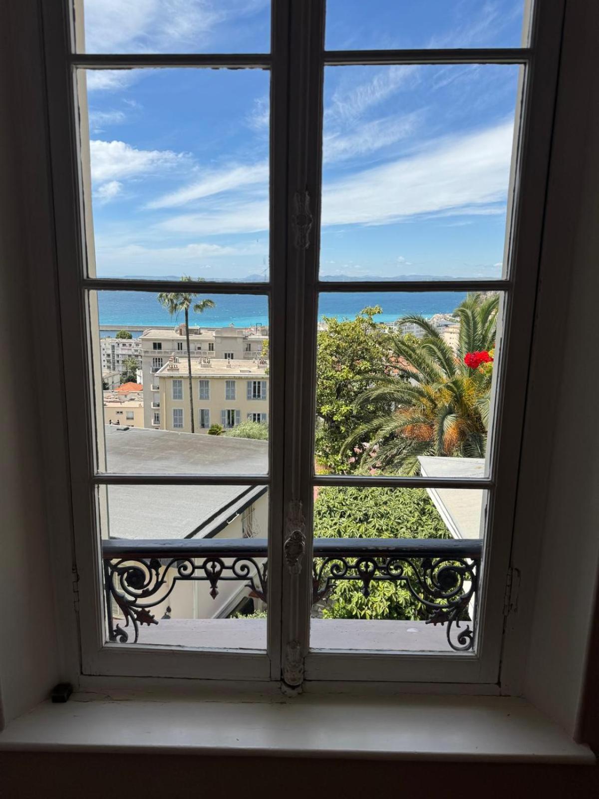 Palmeraie - Magnifique Appartement D'Epoque Avec Vue Mer 4 Personnes Avec Terrasse Le Port Nice Exteriér fotografie
